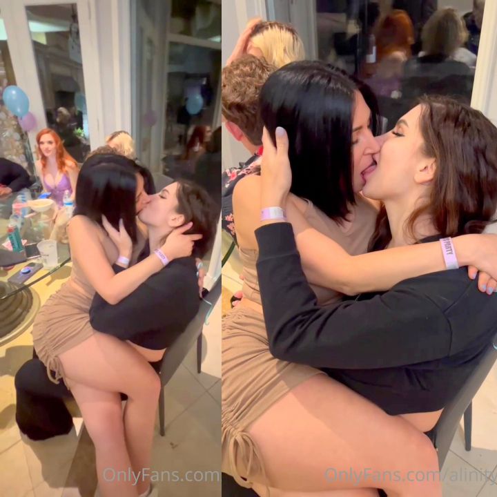 Alinity Fandy Hot Lesbian French Kiss Ppv Video Leaked Slutpad