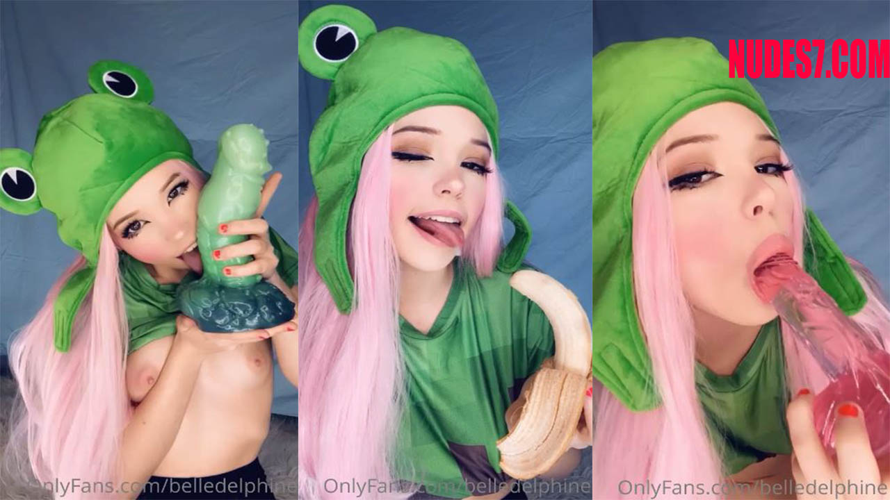 Belle Delphine Onlyfans Froggy Nude Dildo Suck Video Leaked SlutPad