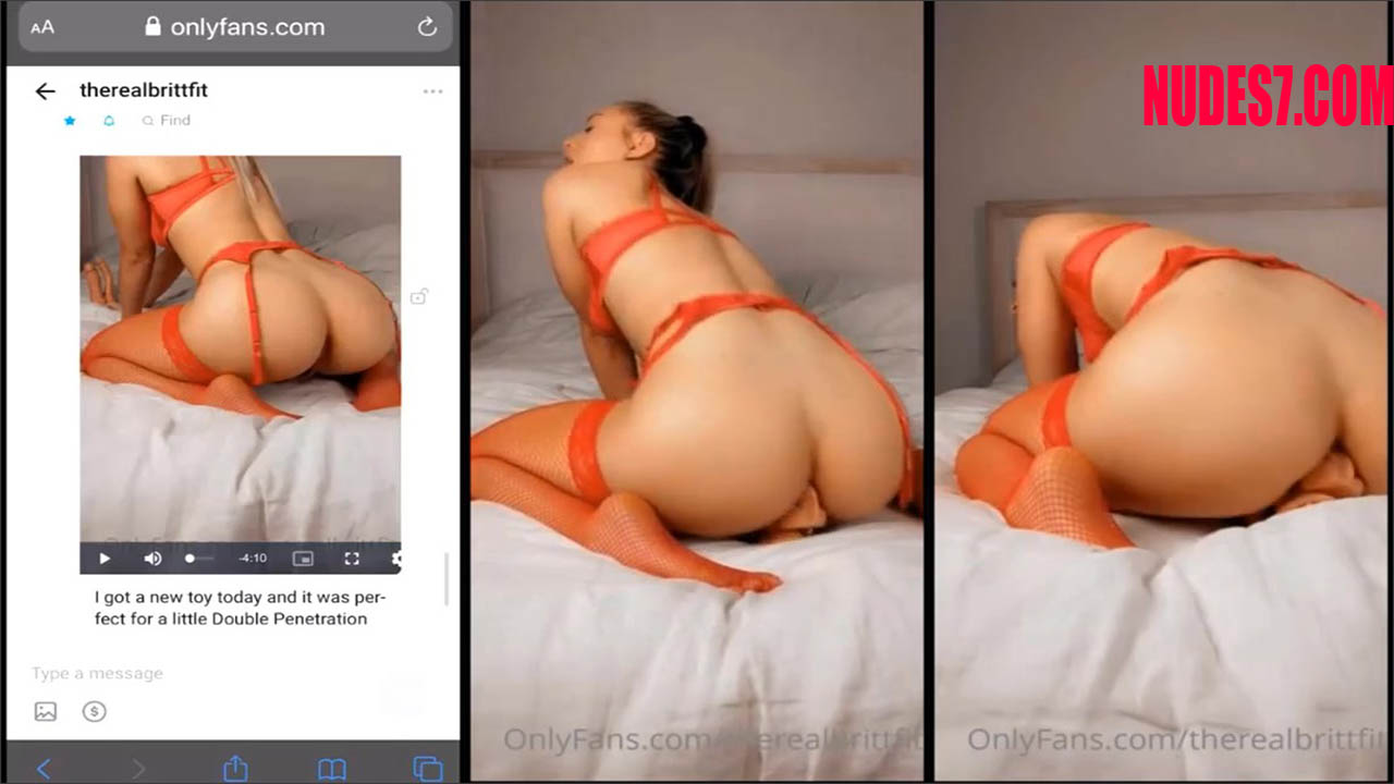 Therealbrittfit Double Dildo Onlyfans Porn Video Girls Squirting And | My  XXX Hot Girl