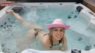 Alinity Hot Tub Livestream Onlyfans Video Leaked