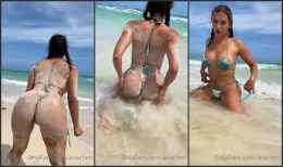 Ana Cheri Nude Takes Off her Bikini Video