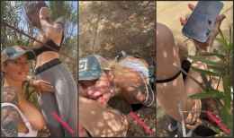 Layna Boo and Viking Barbie Nude Road Show