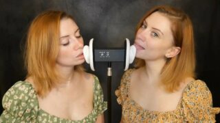 Jodie Marie ASMR Twin Ear Licking Patreon Video