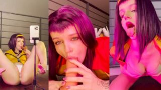 PeachJars Faye Cosplay Blowjob Video Leak