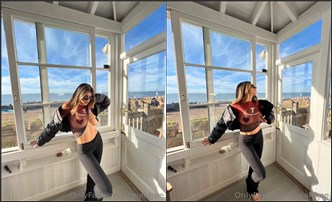 Mia Khalifa Nude In Balcony OnlyFans Video