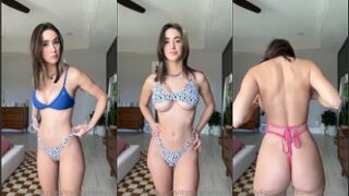 Natalie Roush Nude Bikini Try On Haul Video Leaked