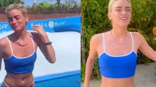 Dixie D’Amelio Sexy Bikini Surf Pool Video Leaked