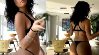 Malu Trevejo Twerk Sexy Lingerie Dance Video Leaked